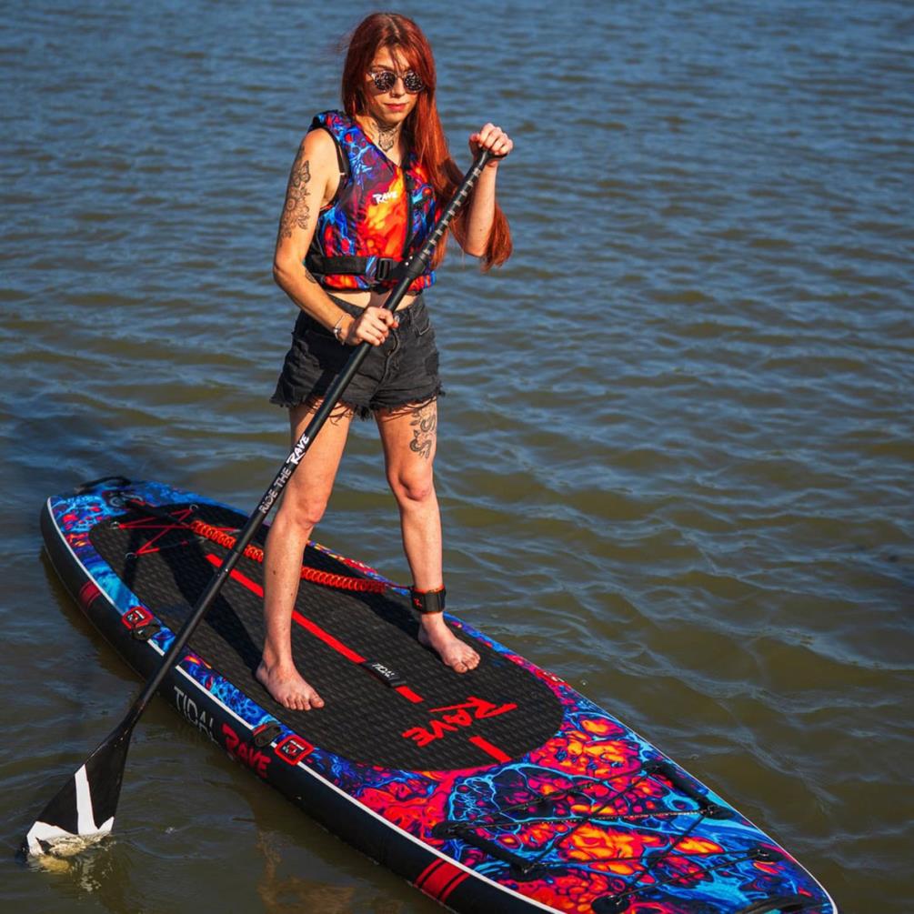 Tidal Rave ACRYLIC Inflatable Paddle Board 10’ 6